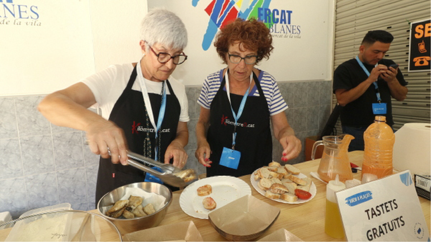 Èxit rotund dels Shows Cookings “Anem a Plaça”, una iniciativa de tastets gratuïts i venda, amb els productes de la Baixa Tordera