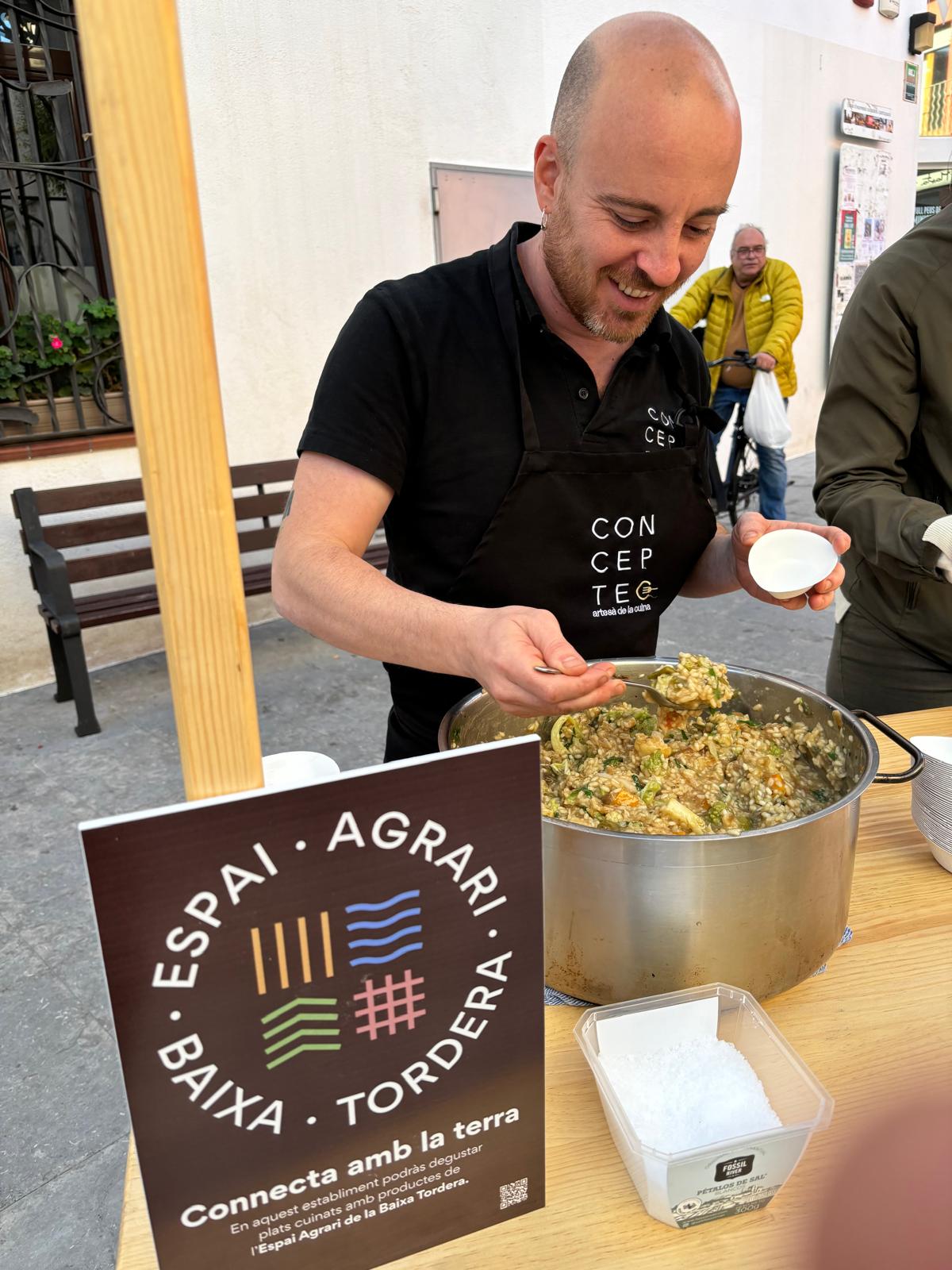 Entrevista a Josep Mª Pons, artesà de la cuina, sobre el producte de l’Espai Agrari de la Baixa Tordera i la restauració